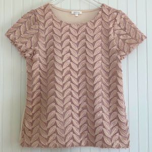 Anthropologie x Westin Feather Plume Point Top